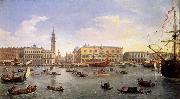 WITTEL, Caspar Andriaans van The Molo Seen from the Bacino di San Marco Spain oil painting reproduction